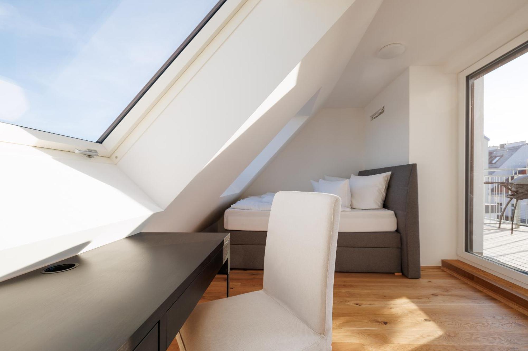 Symphony Apartments 40 - Modern Loft With Terrace And Grill In Central Location Vienna Exterior photo